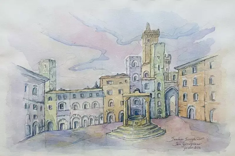 San-Gimignano-–-44x30cm-–-2016